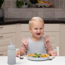 Everyday Baby Silicone Bib  Art.10522 Quiet Grey