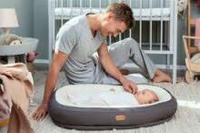 Voksi®  Baby Nest Premium Art.11008156 Light Grey Flying