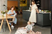 Voksi®  Baby Nest Premium Art.11008156 Light Grey Flying