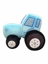 Malishariki Art.121193 Высококачественная мягкая, плюшевая игрушка Синий Трактор