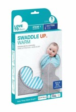 Love To Dream Swaddle Up  Art.LTD-L1001001GRXS Хлопковая пелёнка-спальный мешок для комфортного сна, пеленания XS раз.