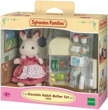 Sylvanian Art.5014 Chocolate Rabbit Mother Set