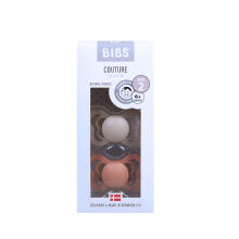 Bibs Couture Art.121966 Vanilla / Peach, 100% natural