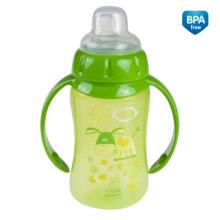 CANPOL BABIES CUTE ANIMALS Art.56/512 Pink training cup with silicone tip 6m+