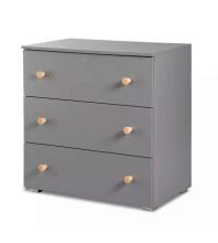 Klups Pauline Art.122938 Graphite Kumode