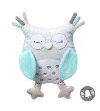 Mīksta rotaļlieta OWL SOFIA ar grabuli BabyOno 441