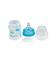 BabyOno Art.402/02 Pink Bottle with wide neck 120 ml