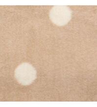 sega kokvilnas 100x150 cm ECRU/BEIGE SPOTS KB-025 Womar