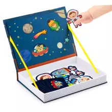 Ricokids Magnetic Book Art.RK-770 Magnetic puzzle book Space