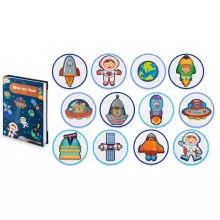 Ricokids Magnetic Book Art.RK-770 Magnetic puzzle book Space