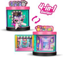 Littlest Pet Shop Sweet And Stylish Set – 3 Pet Figures, 15 Accessories & Roblox Code Art. BF00722