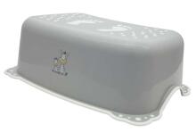 MALTEX step up stool with antislip rubber Grey/White Zebra 6913