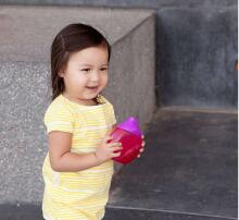 BOON sippy cup 300ml 9m+ Blue/Orange B11055