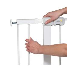 SAFETY 1ST drošības vārtu pagarinājums Easy Close Metal plus White 14 cm, 24204310