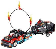 42106 LEGO® Technic Kaskadieru šova kravas auto un motocikls