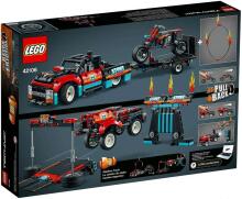 42106 LEGO® Technic Kaskadieru šova kravas auto un motocikls