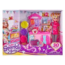 SPARKLE GIRLZ 27cm komplekts ar lelli Doll Bake Off, 100183