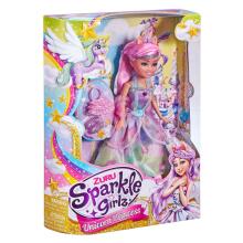 SPARKLE GIRLZ 27cm lelle Unicorn Princess, dažādas, 10093