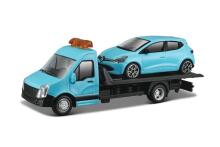 BBURAGO 1/43 Street Fire evakuators Flatbed Transport, 18-31400