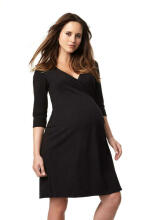 La Bebe™ Nursing Cotton Dress Donna Art.127325 Coral Red