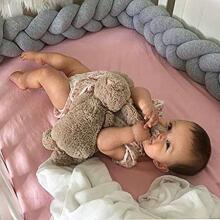 La bebe™ Cotton Border (320) Art.127372 Grey Bed bumper 320 cm.