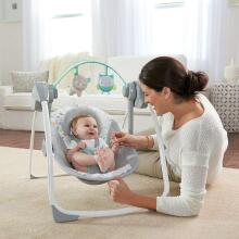 INGENUITY pārnēsājams šūpuļkrēsls Comfort 2 Go Fanciful Forest