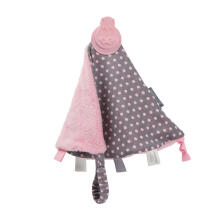 CHEEKY CHOMPERS miega lupatiņa Polka Dot Pink 035