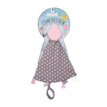 CHEEKY CHOMPERS miega lupatiņa Polka Dot Pink 035