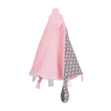 CHEEKY CHOMPERS miega lupatiņa Polka Dot Pink 035