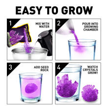NATIONAL GEOGRAPHIC Kristāla audzēšana Purple, NGPCRYSTAL