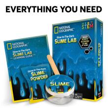 NATIONAL GEOGRAPHIC Slime zinātniskais komplekts Blue, NGSLIMEB
