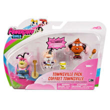 POWER PUFF GIRLS figūru komplekts Townsville Doll, 3vnt, 6034211