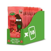 Bear Fruit Rolls  Art.127908 Fruit rolls with strawberry flavor, 20 g