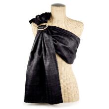 La bebe™ Nursing Sling VIP Linen  Art. 127911 Black Natural linen