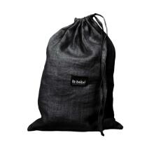La bebe™ Nursing Sling VIP Linen  Art. 127911 Black Natural linen