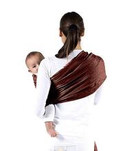 La bebe™ Nursing Sling VIP Linen  Art.127913 Brown