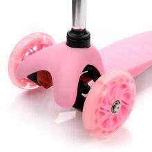 Meteor® Scooter Tucan  Led Art.22502 Pink Children's scooter higher quality with light effects