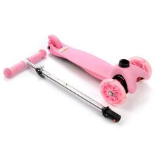 Meteor® Scooter Tucan  Led Art.22502 Pink Children's scooter higher quality with light effects