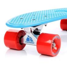 Meteor® Penny Board Art.23690 Neon Blue/Red