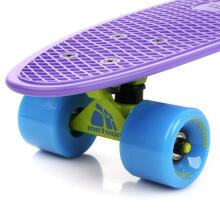 Meteor® Penny Board Art.23693 Violet/Neon blue