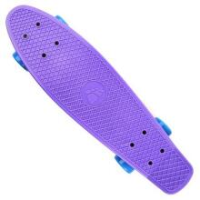Meteor® Penny Board Art.23693 Violet/Neon blue