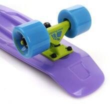 Meteor® Penny Board Art.23693 Violet/Neon blue