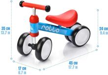 Meteor® Balance Bike Rollo  Art.22636 Pink  Children's scooter with a metal frame