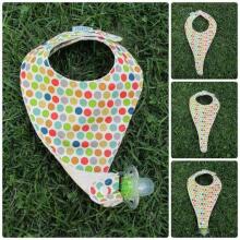 Nordbaby Soother Bib Renee Art.237388 Foggy grey