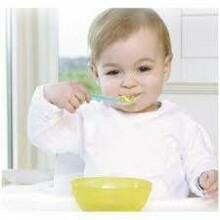 Kidsme Baby Silicone Spoon Art.140308LA Lavender  Lusikaga pehme silikoon(2tk.)