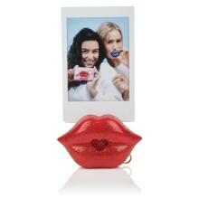 S.W.A.K. atslēgu piekariņš Red Glitter kiss ar skaņu, 4115