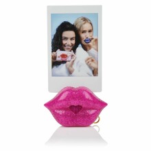 S.W.A.K. atslēgu piekariņš Pink Glitter kiss ar skaņu, 4116