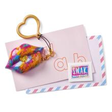 S.W.A.K. atslēgu piekariņš Glitz ‘N’ Glam kiss glitz ar skaņu, 4119