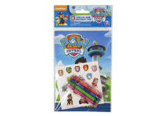 PAW PATROL krāsu & uzlīmju komplekts, 6027088