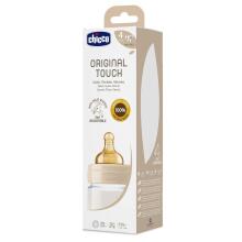 Chicco Original Touch Anticolic Baby Bottle Art.129087 Latex Feeding Bottle 330 ml